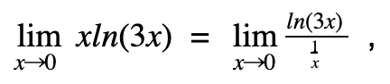regra de cauchy - limite 3